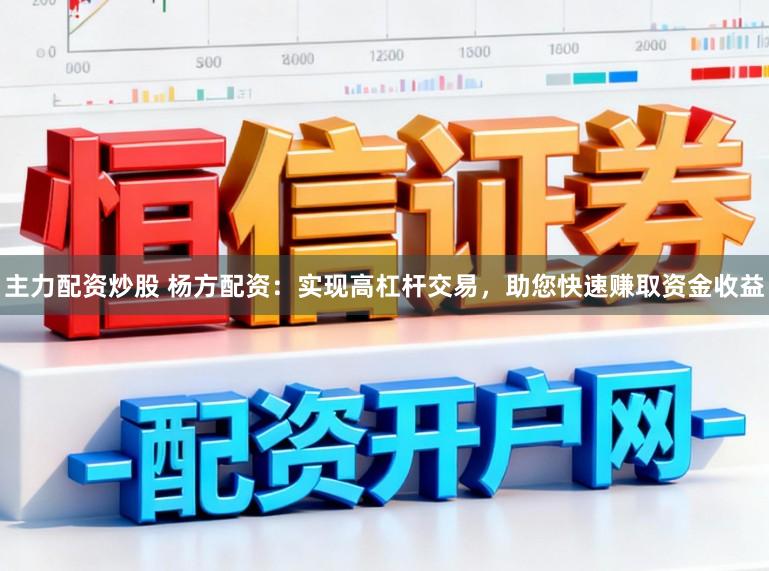 主力配资炒股 杨方配资：实现高杠杆交易，助您快速赚取资金收益