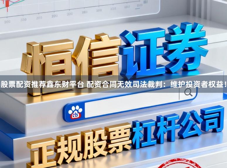 股票配资推荐鑫东财平台 配资合同无效司法裁判：维护投资者权益！